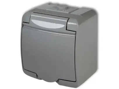 116997_JEDNOZASUVKA-2P-Z-IP54-JUNIOR-SIVA-10GHE-1