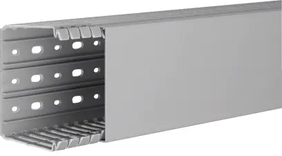 Prepojovací kanál BA7 80x100, s vekom, sivá