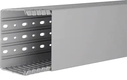 Prepojovací kanál BA7 80x120, s vekom, sivá