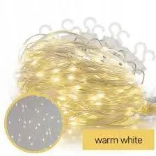 Vianočná LED nano záves EMOS D3EW04 2,9m teplá biela