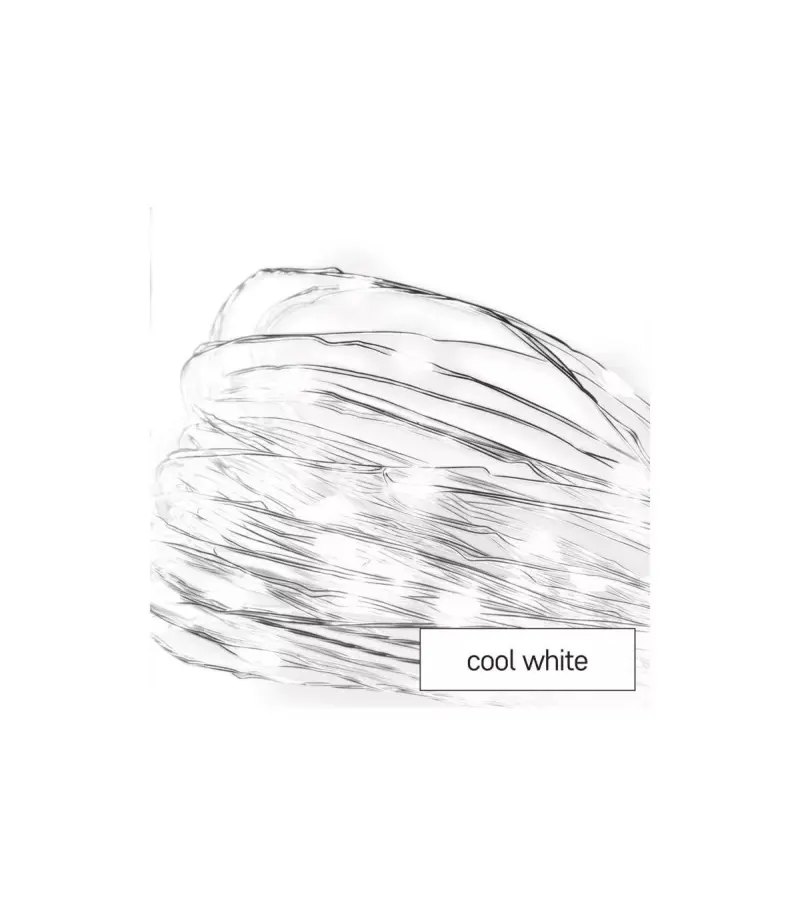 Vianočná LED nano reťaz drôtik EMOS D3AC07 1,9m 2xAA