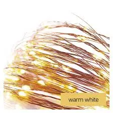 Vianočná LED nano reťaz drôtik EMOS D3AW07 1,9m 2xAA