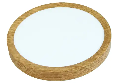 Stropné svietidlo SAD´N L244051 LED 18W 1620lm 3000K/4000K/6500K 185-250V IP20,kruh,svetlé drevo