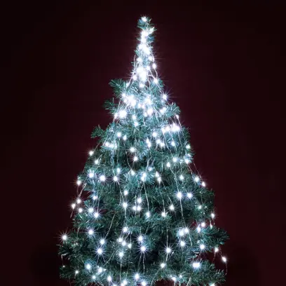 Vianočná LED reťaz Somogyi ML250G/WH