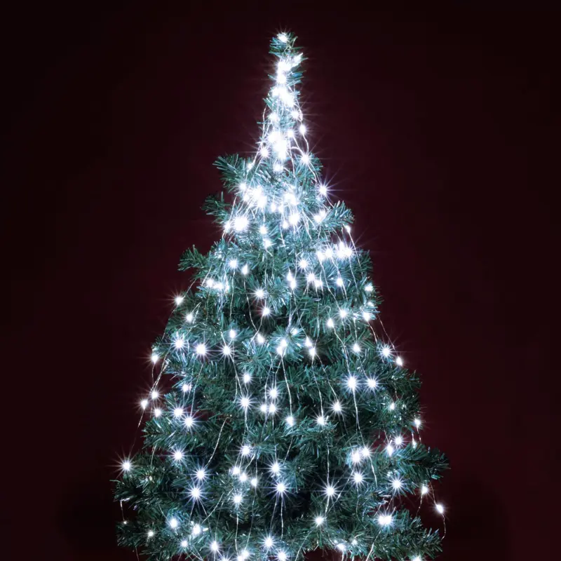 Vianočná LED reťaz Somogyi ML250G/WH