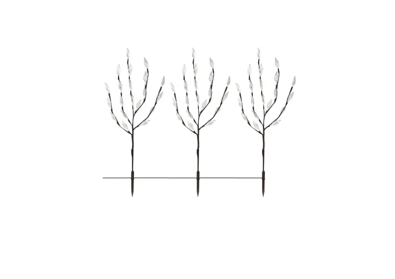 Záhradné svietidlo ZUMA LINE SW-5009 LED solárne zapichovacie 60x0,06W 3000K IP44