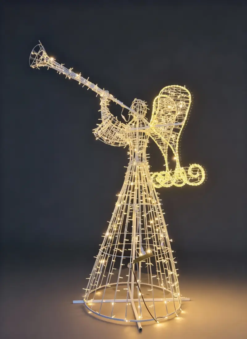 Vianočná dekorácia LIGHT+ LT-V-DEKORATION 7 anjel 2,5m