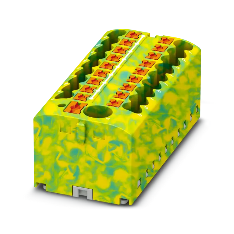 Rozvodný blok  24A; 450V; push-in; PA; L: 21,7mm; 0,14÷4mm2