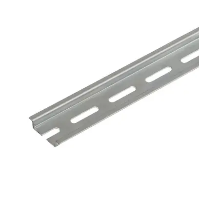 DIN lišta TS 35x7.5/LL 2M/ST/ZN perforovaná