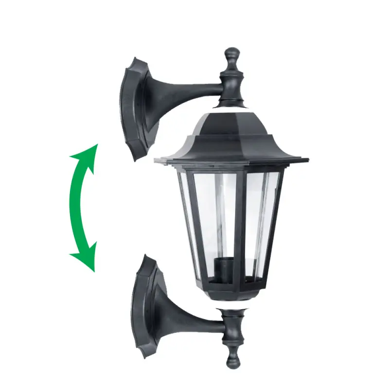 Záhradné svietidlo Luxera 3080 1x60W E27 230V IP44 2v1