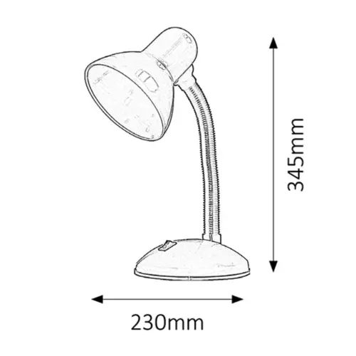 Stolové svietidlo Rabalux 4169  1x40W E27  230V IP20