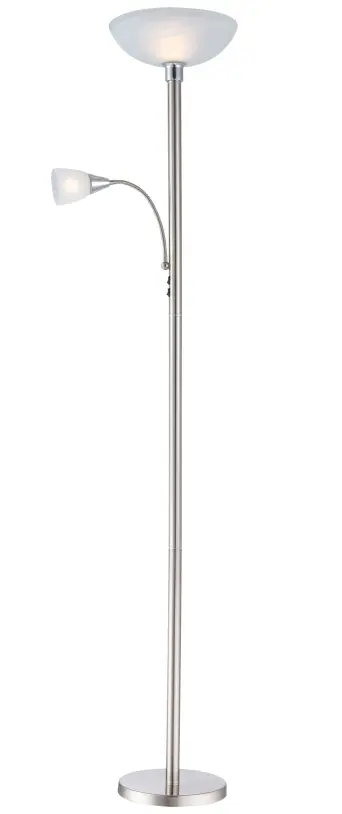 Stojanové svietidlo Globo 58931LED LED 9W E27+LED 3W E14 230V IP20