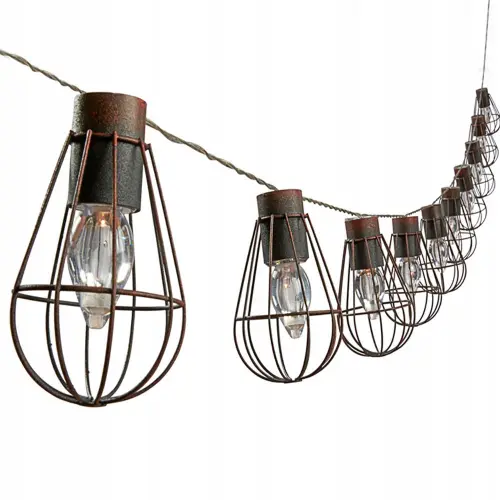 Záhradné svietidlo KM 311542 solárna girlanda 1,2V 2900K IP44