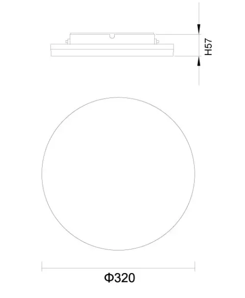 Stropné svietidlo Light+ LT-STR-20W-086 WHITE LED 20/15/10W  2400/1800/1200lm  3000/4000/6000K 240V IP54 ,biele,podsvietené