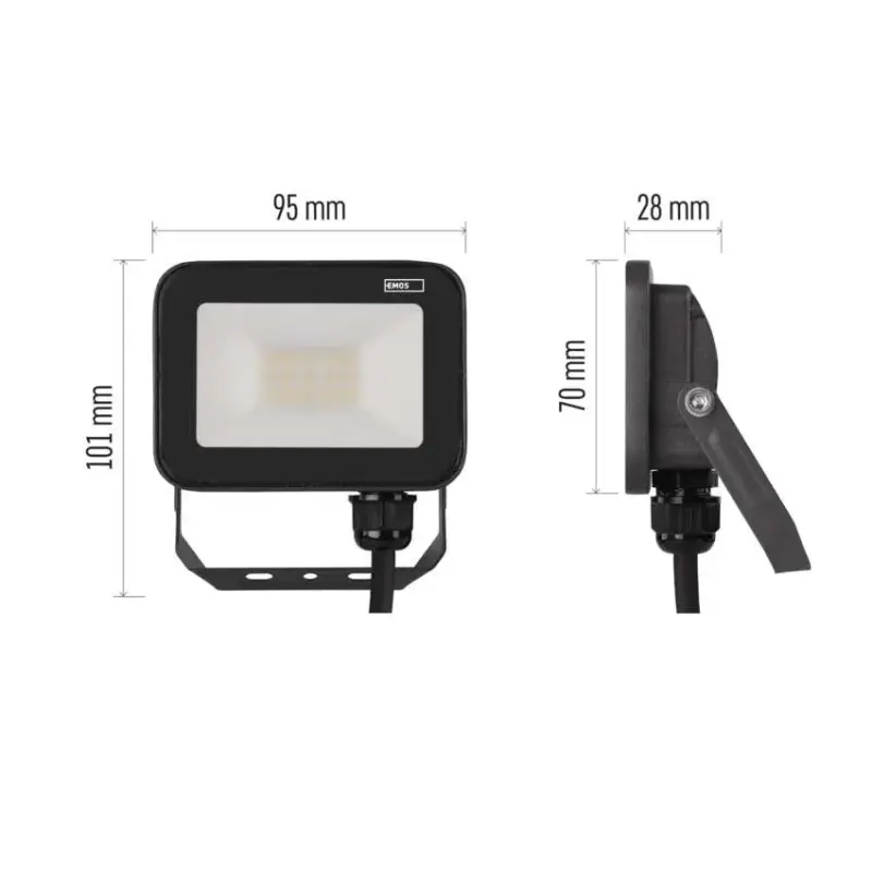 LED reflektor Emos ZS2616 10W 1100lm 4000K 230V IP65