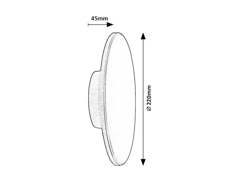 Záhradné svietidlo Rabalux 77153 LED 15W 1500lm 2700-4000-6500K 230V IP54