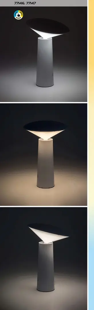 Stolové svietidlo Rabalux 77147 LED 3W 180lm 2800-4000-6500K 230V IP20