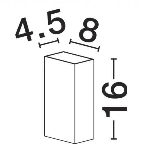 Záhradné svietidlo 9030935 NOVA LUCE LED 4W 161lm 3000K 230V IP54
