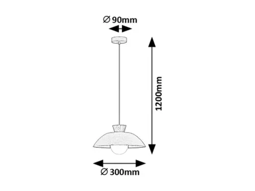 Luster Rabalux 72230 1x5W G9 230V IP20