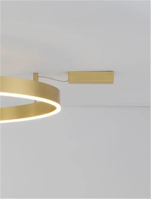 Stropné svietidlo NOVA LUCE 9063606 LED 60W 4552lm 3000K 230V IP20