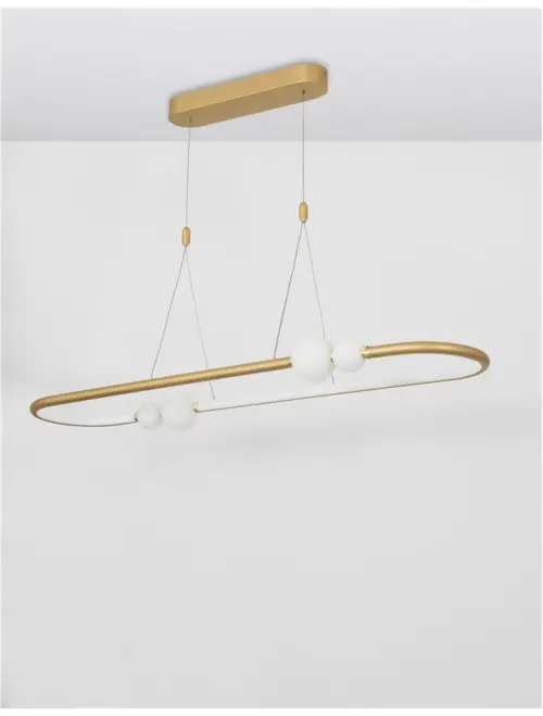 Luster NOVA LUCE 9820602 LED 45W 4751lm 3000K 230V IP20