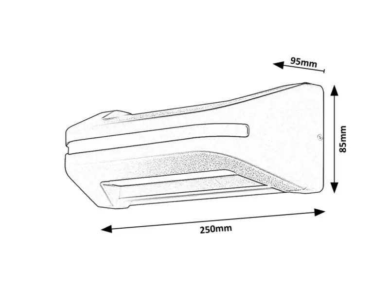 Záhradné svietidlo Rabalux 77174 LED 20W 800lm 4000K 230V IP54