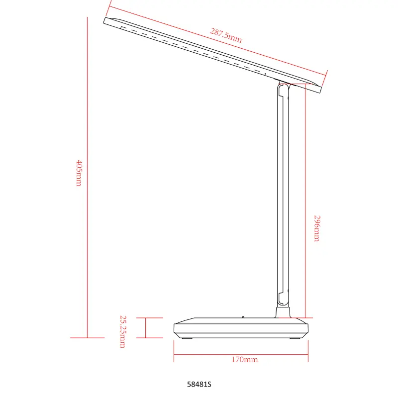 Stolové svietidlo Globo 58484S LED 3W 150lm 2800-6500K 230V IP20