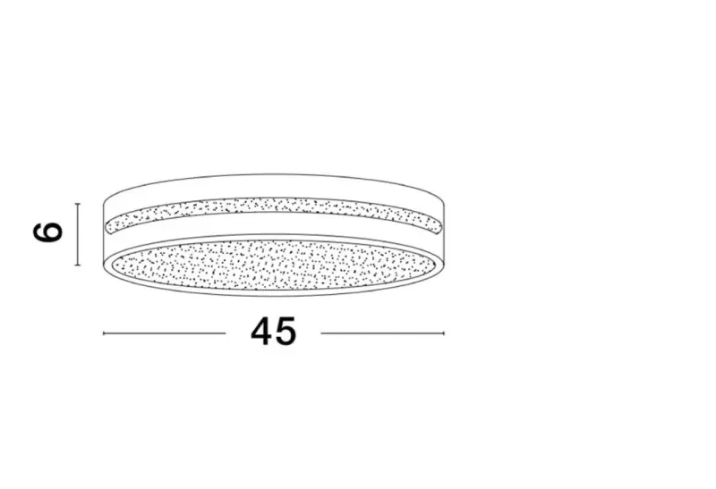 Stropné svietidlo NOVA LUCE 9081211 LED 30W 1825lm 3000K 230V IP20