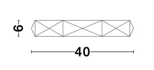 Stropné svietidlo NOVA LUCE 9001491 LED 24W 1380lm 3000K 230V IP20