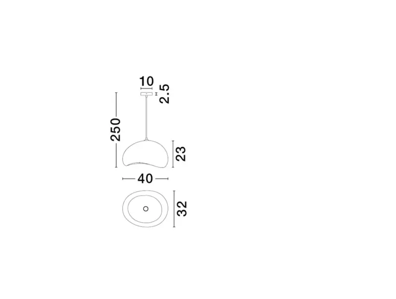 Luster NOVA LUCE 9002671 LED 12W E27 230V IP20