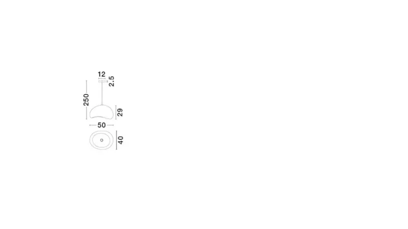 Luster NOVA LUCE 9002673 LED 12W E27 230V IP20