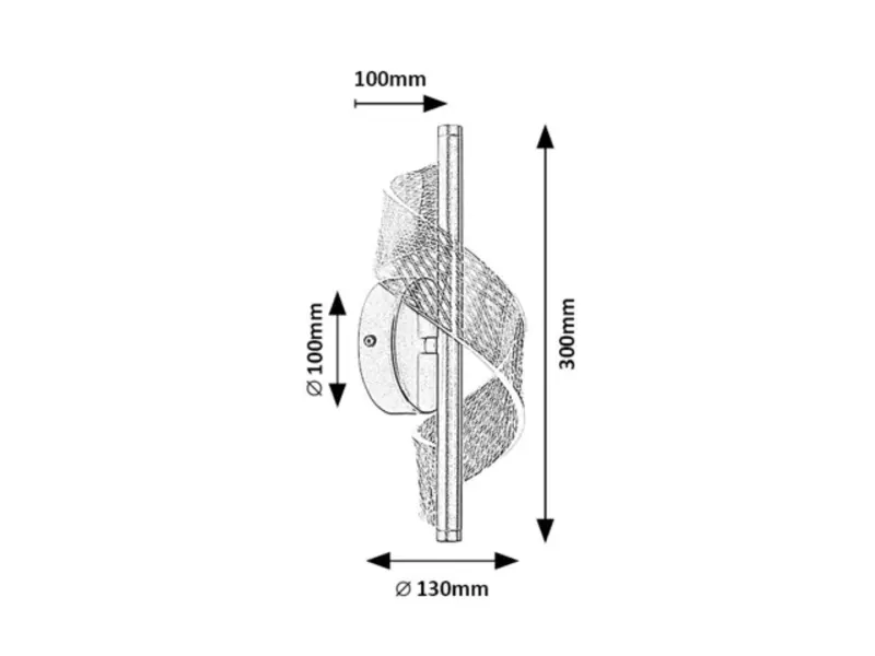 Nástenné svietidlo Rabalux 71415 LED 6W 550lm 3000K 230V IP20
