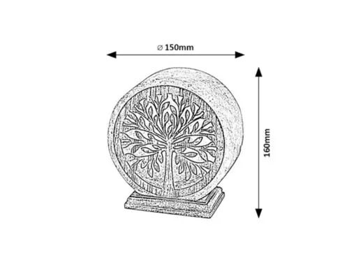 Stolová lampa Rabalux 76009 1x15W E14 230V IP20