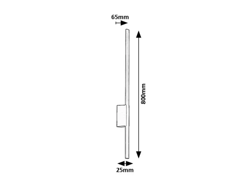 Záhradné svietidlo Rabalux 77125 LED 12W 1000lm 3000K 230V IP44