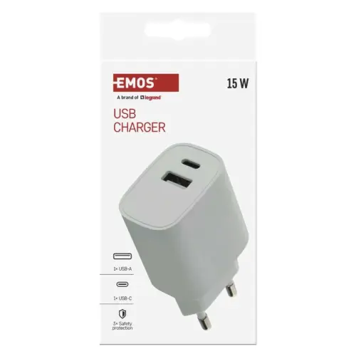 Univerzálny USB adaptér BASIC do siete 15 W max