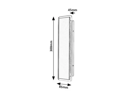 Záhradné svietidlo Rabalux 77077 LED 18W 1300lm 3000K 230V IP44