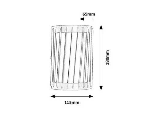Záhradné svietidlo Rabalux 77206 LED 6W 390lm 4000K 230V IP54