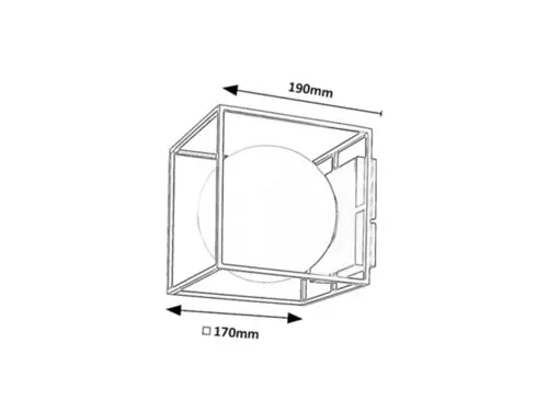 Záhradné svietidlo Rabalux 75069 1x15W E14 230V IP44