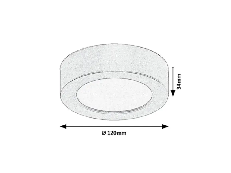 Záhradné svietidlo LED Rabalux 75071 7W 660lm 4000K 230V IP44