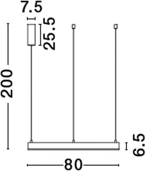Luster NOVA LUCE 9530213 LED 50W 3684lm 2700-6000K 230V IP20